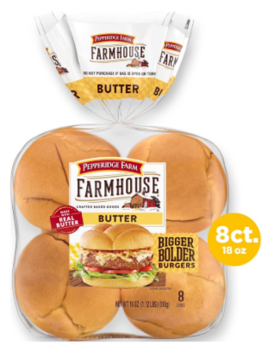 Pepperidge Farm Farmhouse Butter Hamburger Fritters Bag of 8
