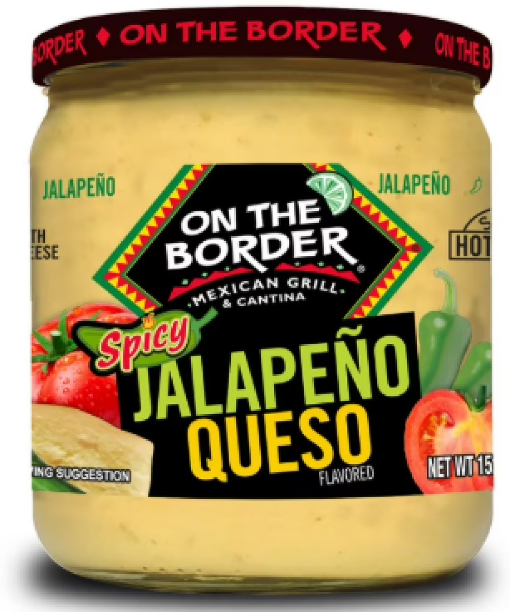 On The Border Spicy Jalapeño Cheese 15.25 oz Jar