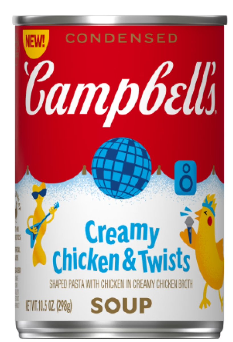 Campbell's Condensed Creamy Chicken and Twist Soup for Kids, 10.5 oz Can