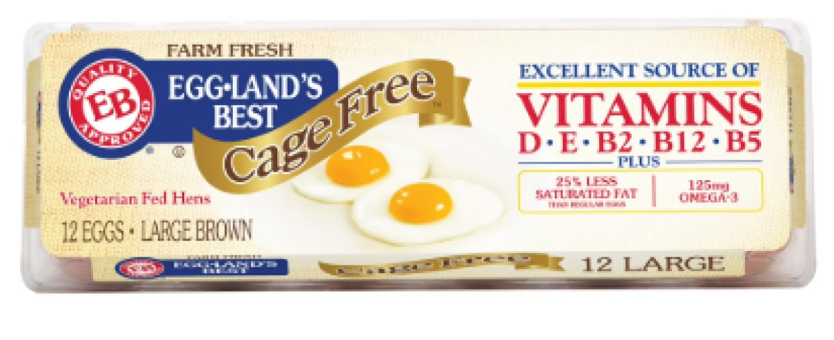 Eggland's Best Cage Free Large Brown Eggs, 12 Count