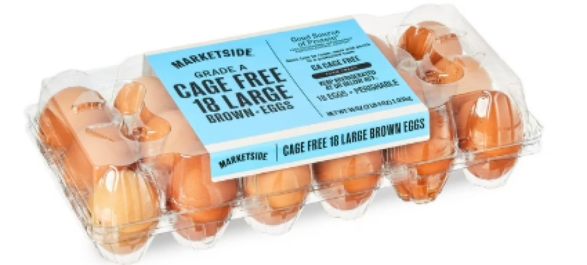 Marketside Large Brown Cage-Free Eggs 18 Count