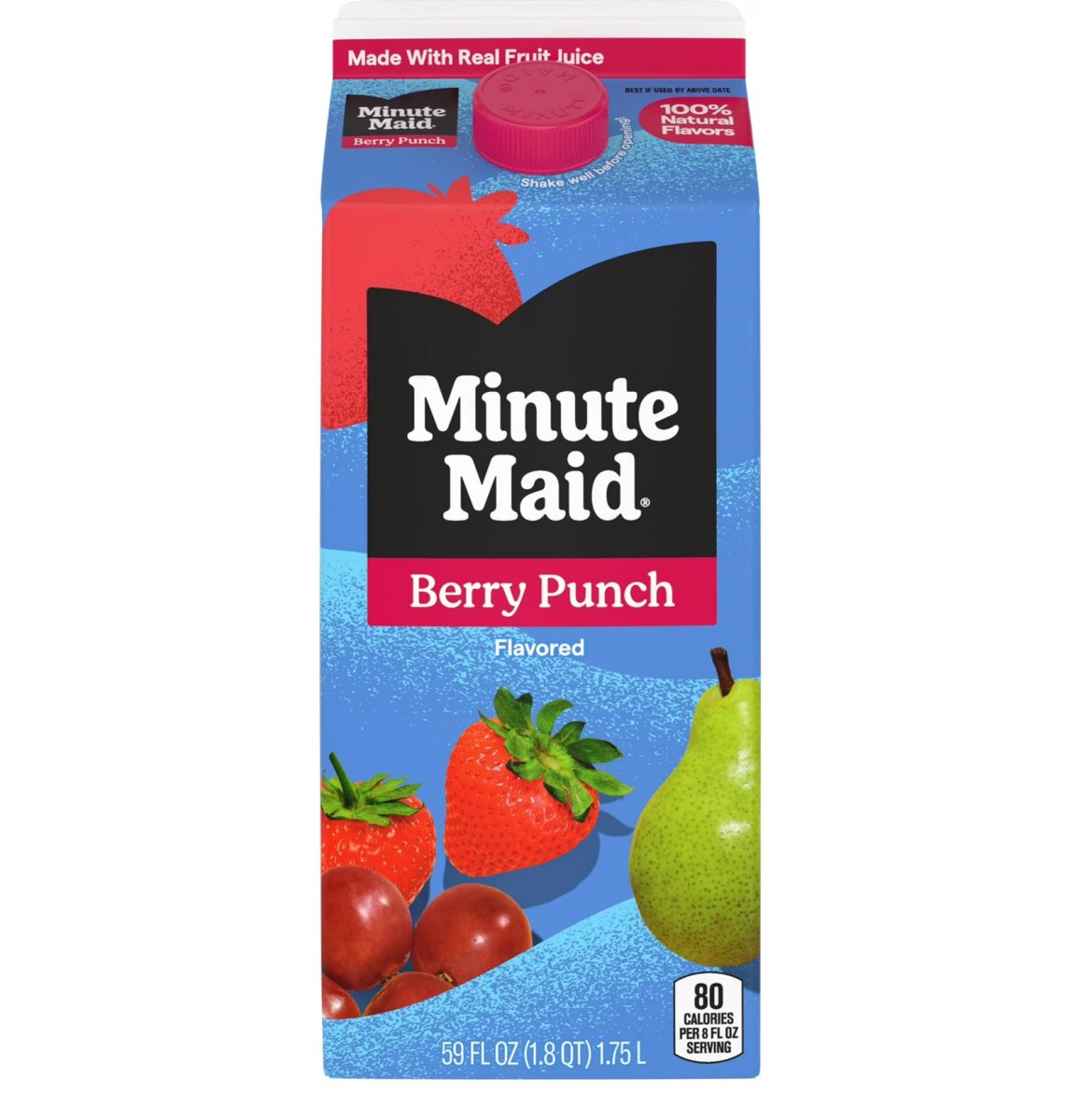 Minute Maid Berry Punch Flavored Fruit Drink 59 fl oz Box
