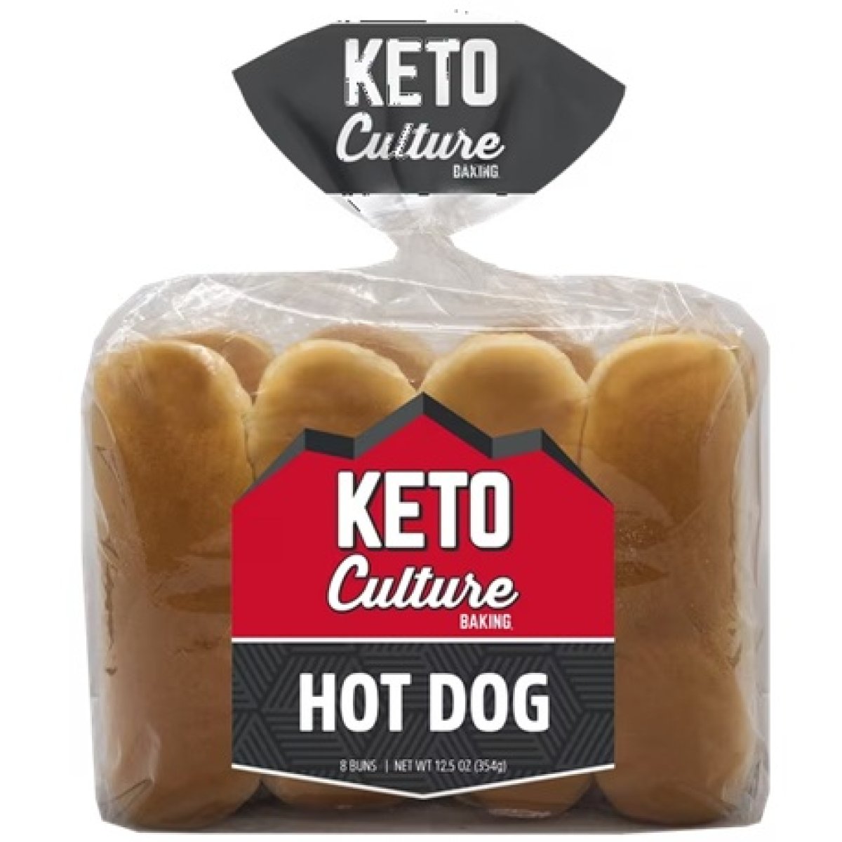 Keto Culture Hot Dog Buns, 12.5 oz, 8 Count
