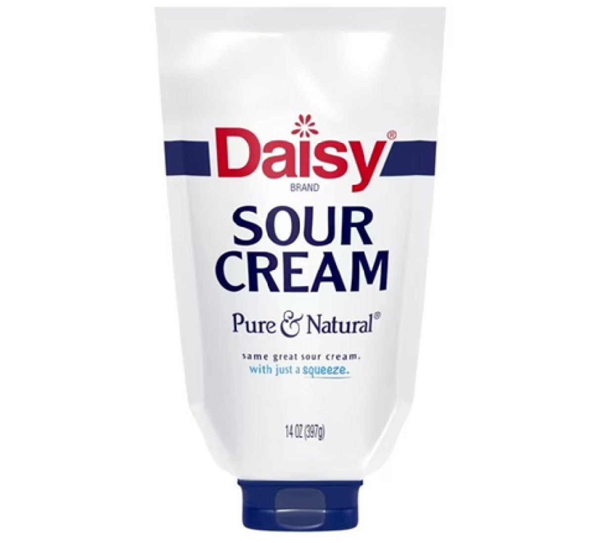 Daisy Pure and Natural Sour Cream 14 oz Bag (Refrigerated)