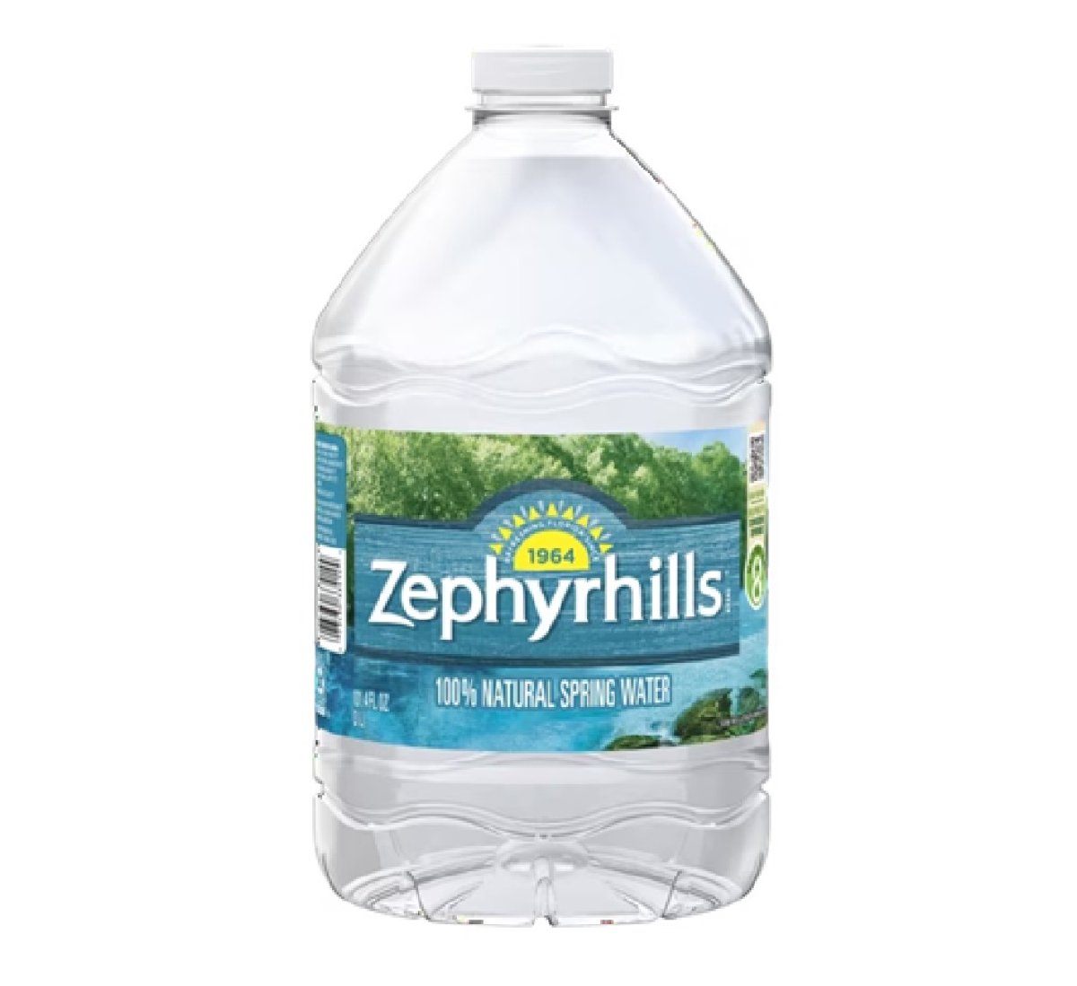 Zephyrhills Florida Spring Water, 3 Liters, Single Plastic Pitcher