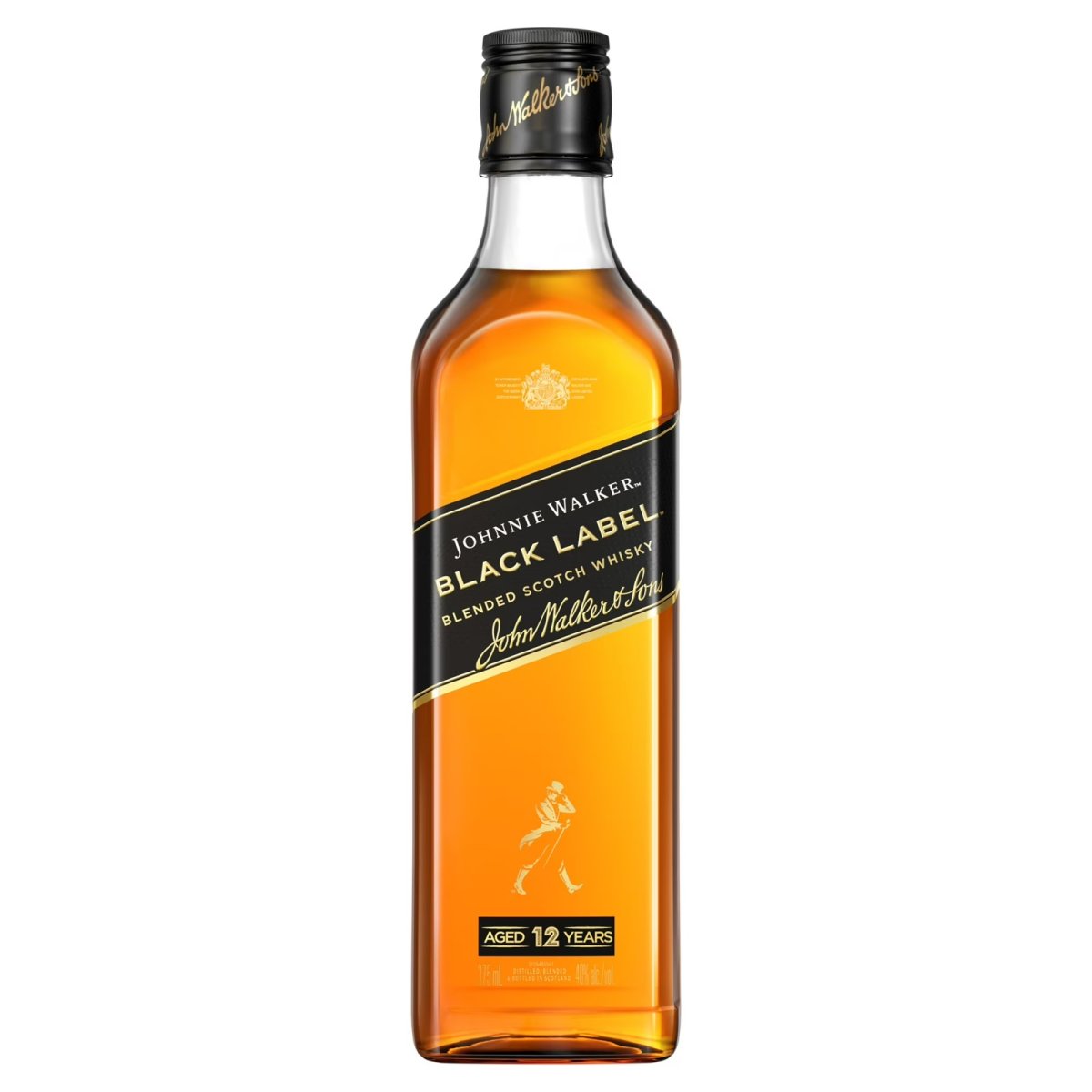 Johnnie Walker Black Label Blended Scotch Whisky 375 mL, 40% ABV