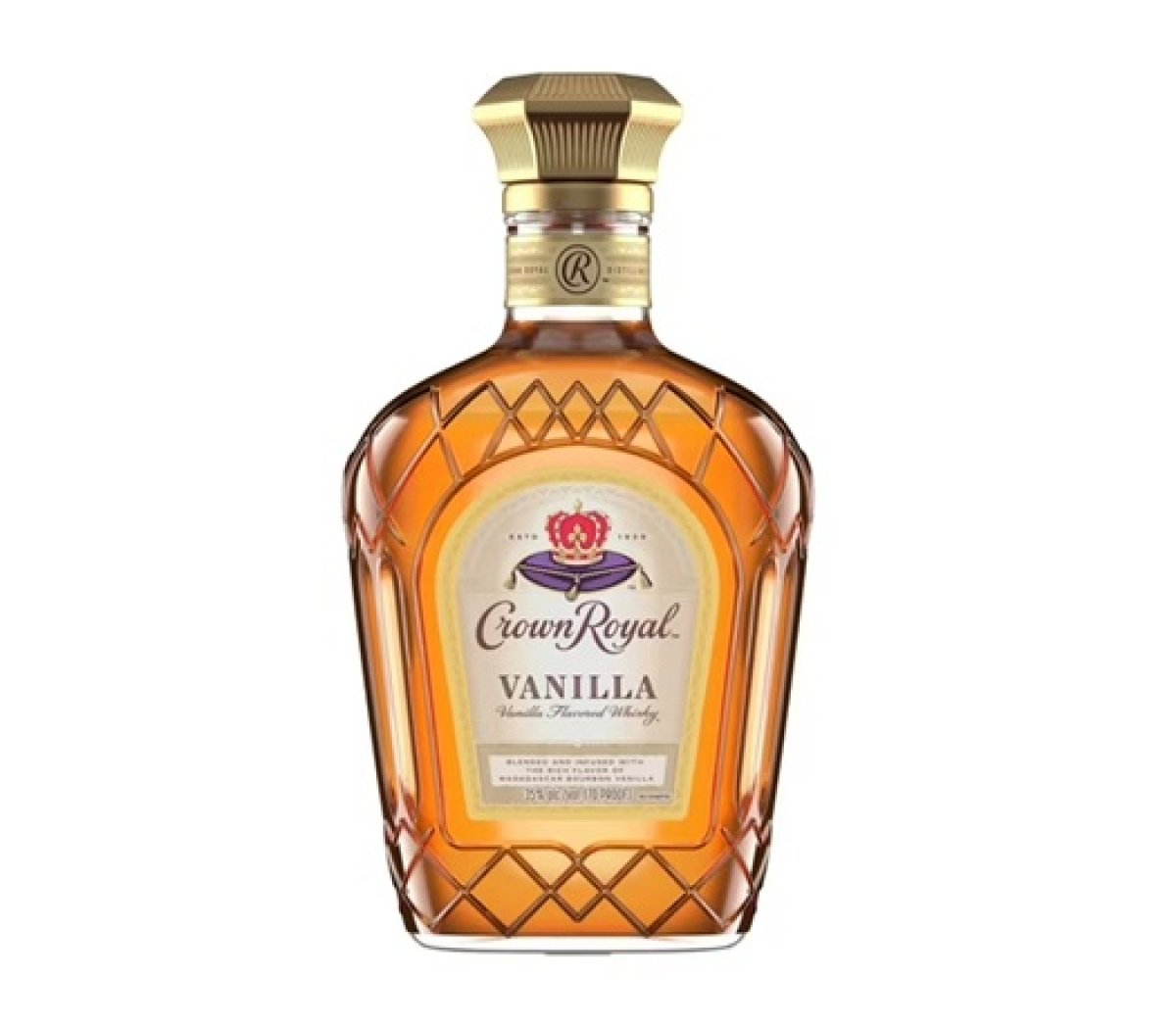 Crown Royal Vanilla Whisky con Sabor 375 mL, 35% Adv