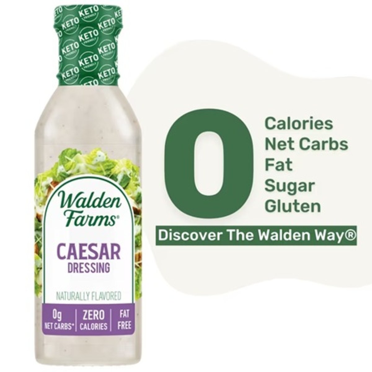 Walden Farms Caesar Dressing 12 Fl oz.