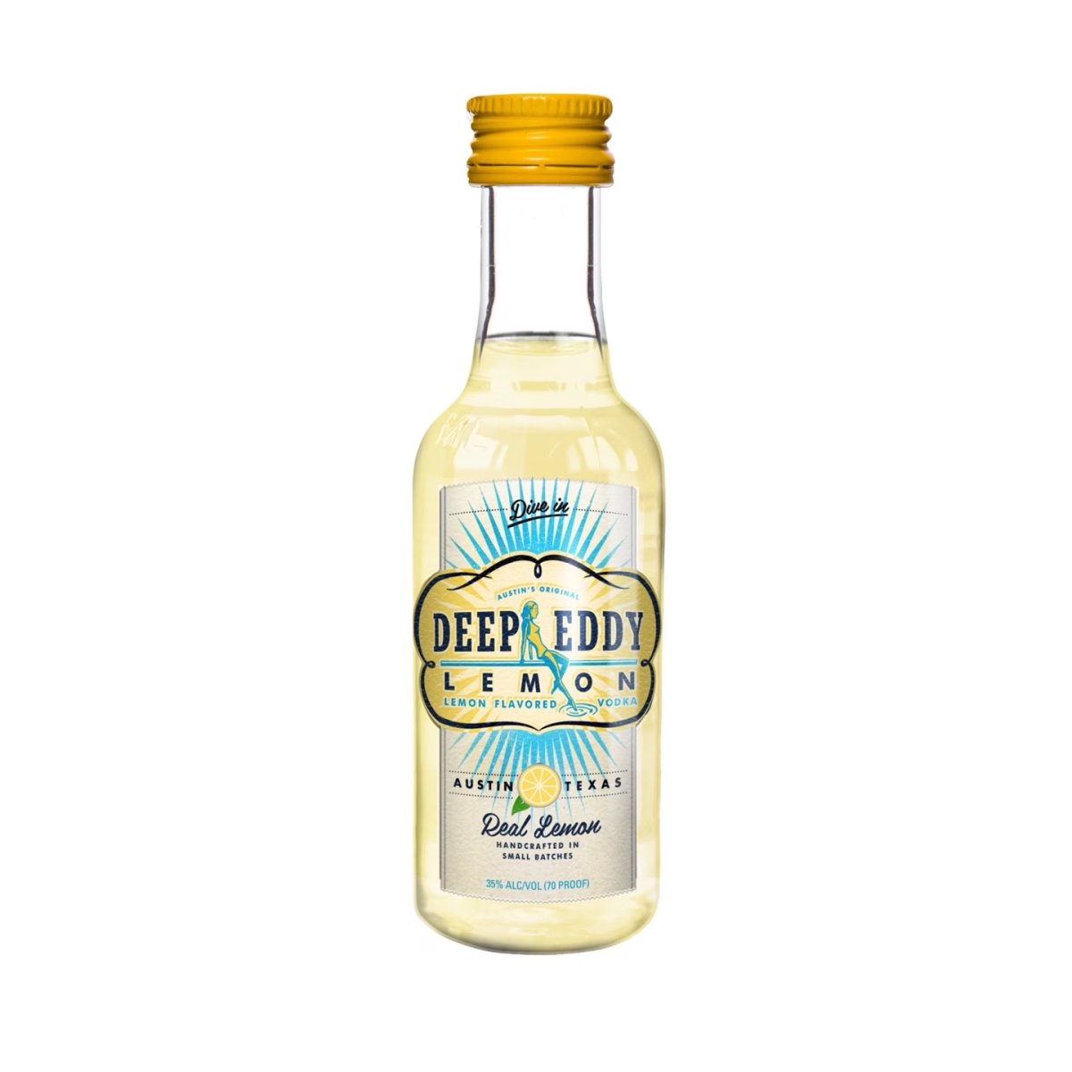 Deep Eddy Lemon Flavored Vodka 10-Pack of 50ml Pet Bottles, 35% Advice