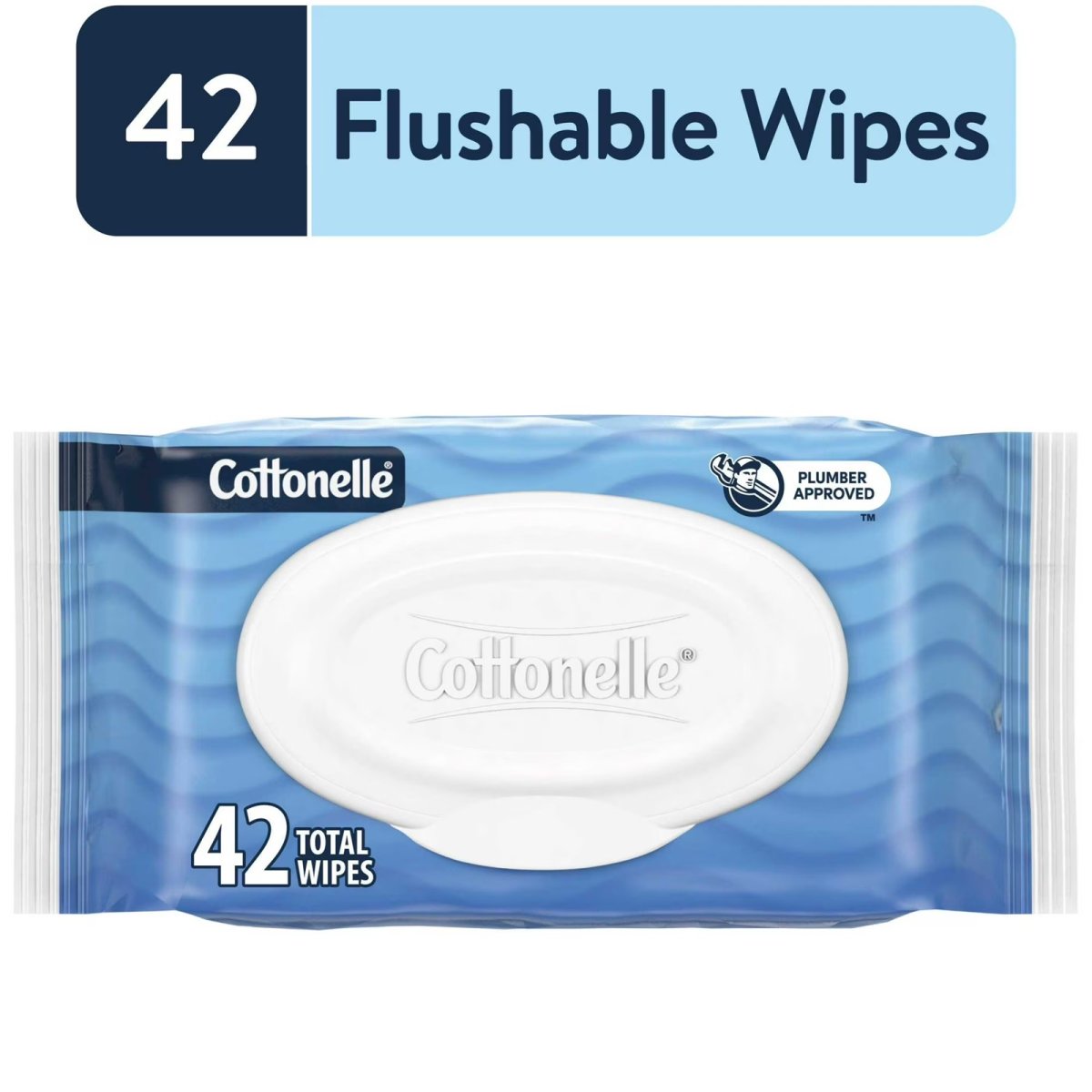 Cottonelle Ultrafresh Baby Wipes, 1 Pack with Flip Lid