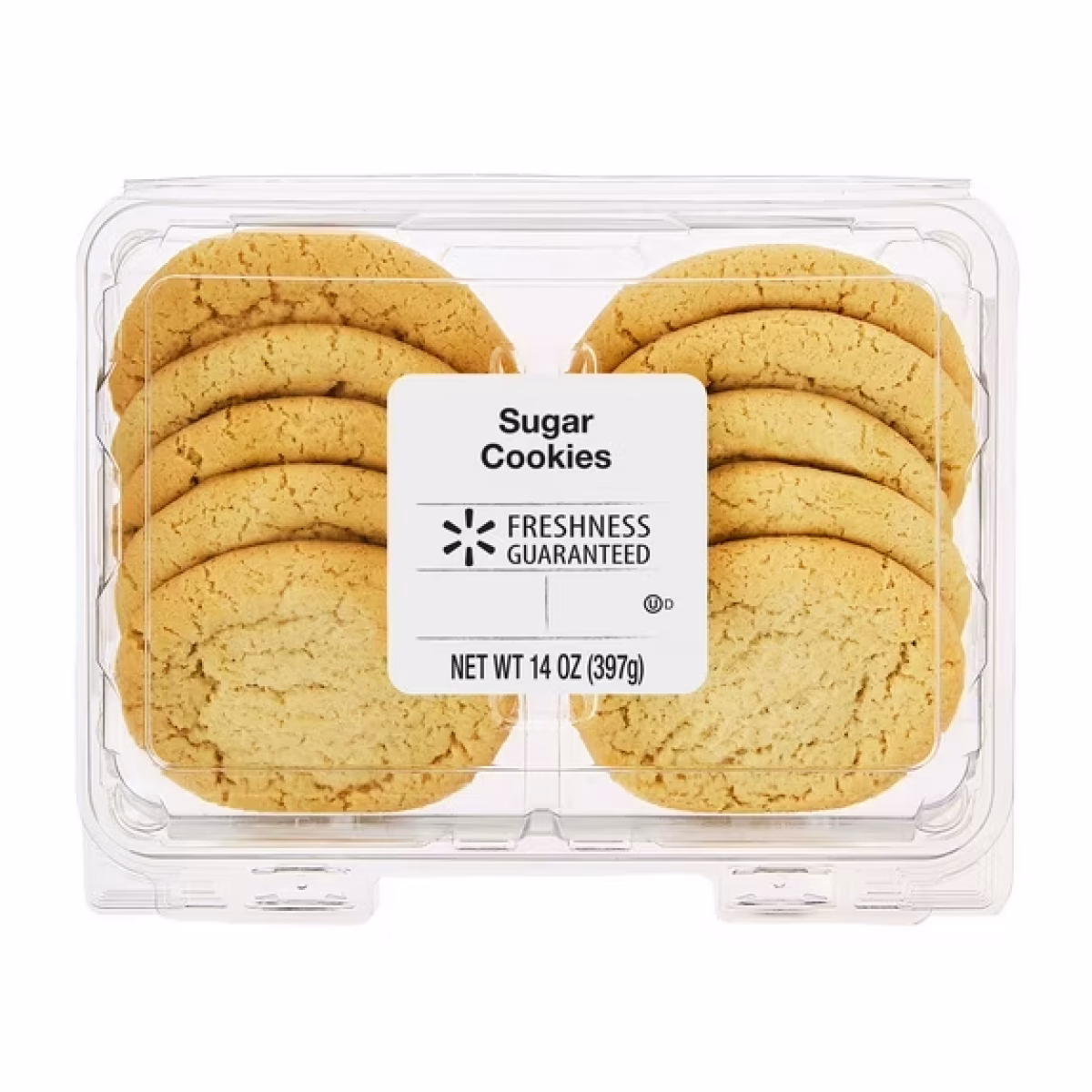 Freshness Guaranteed Sugar Baked Cookies, 14 oz, 10 Count