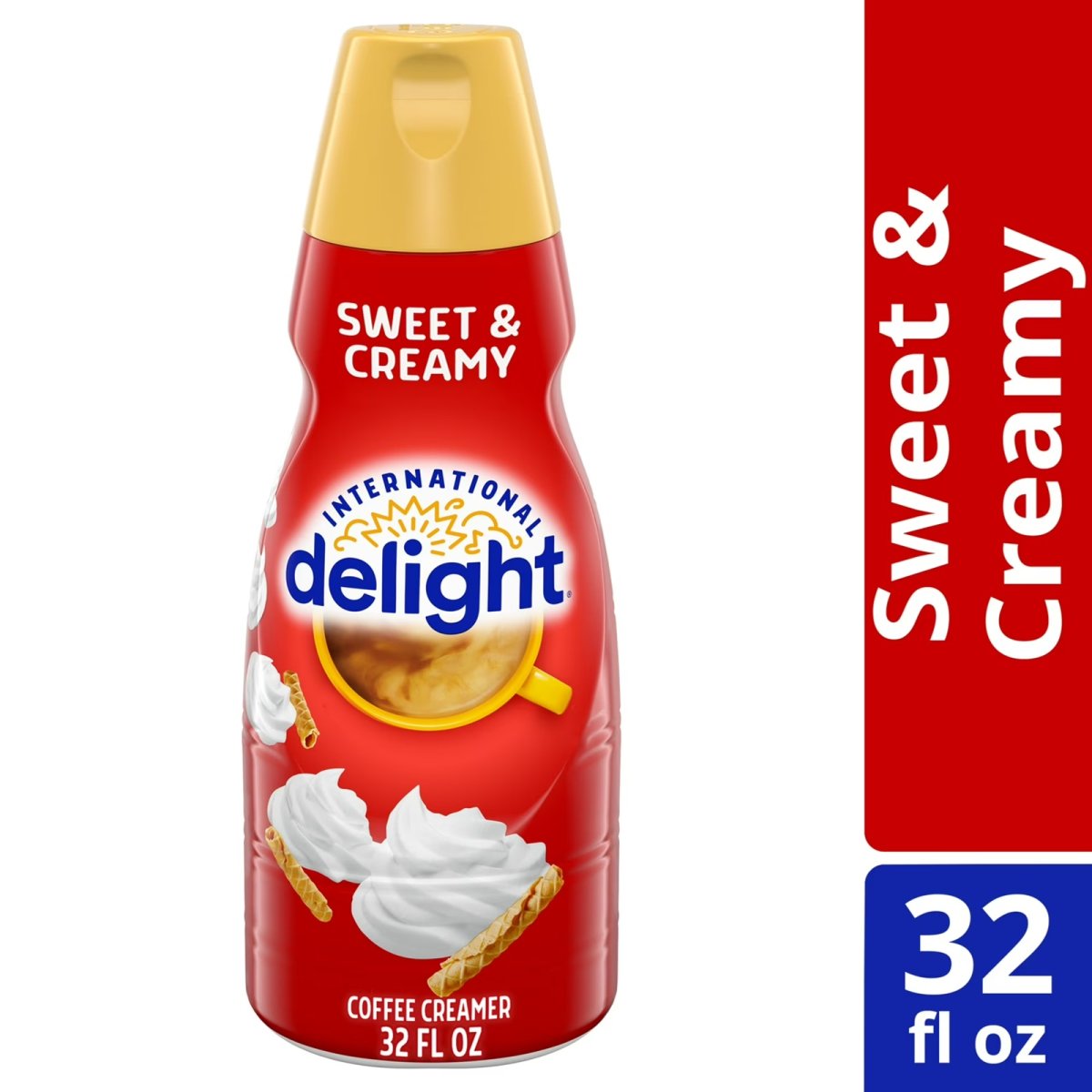 International Delight Sweet and Creamy Coffee Creamer, 32 fl oz Bottle