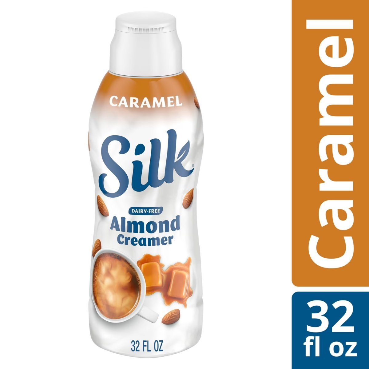 Silk Dairy-Free, Gluten-Free, Caramel Almond Cream, 32 fl oz Box
