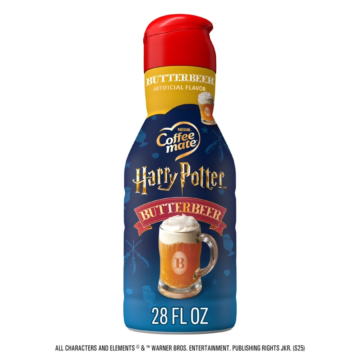 Coffee mate Harry Potter Butterbeer Flavored Liquid Creamer, Dairy-Free, Gluten-Free, 28 Fl Oz