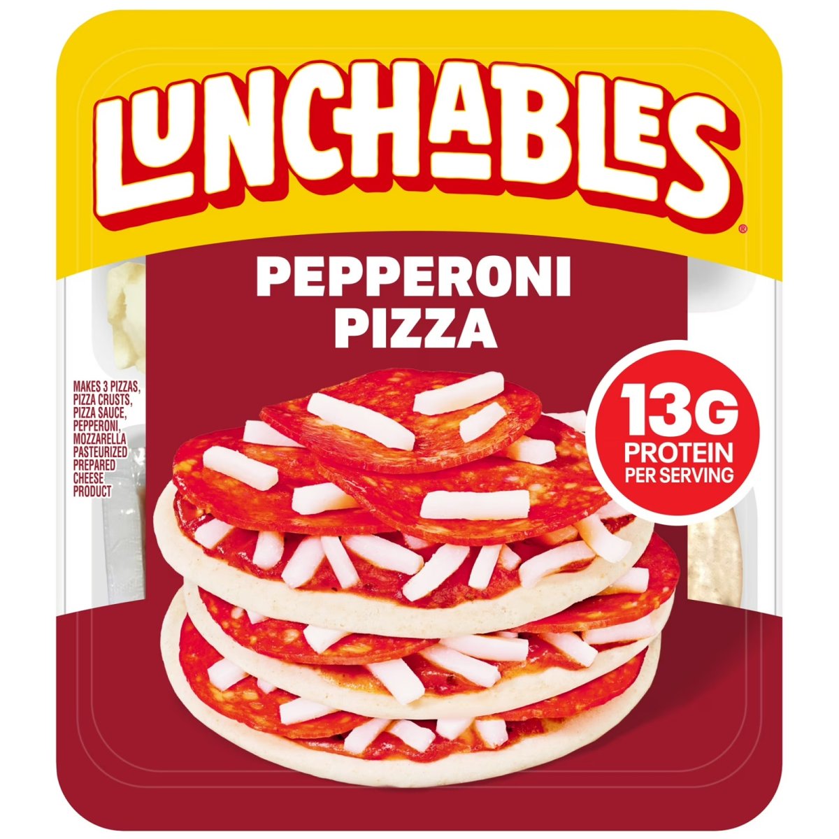 Lunchables Pepperoni Pizza, 4.3 oz Pack