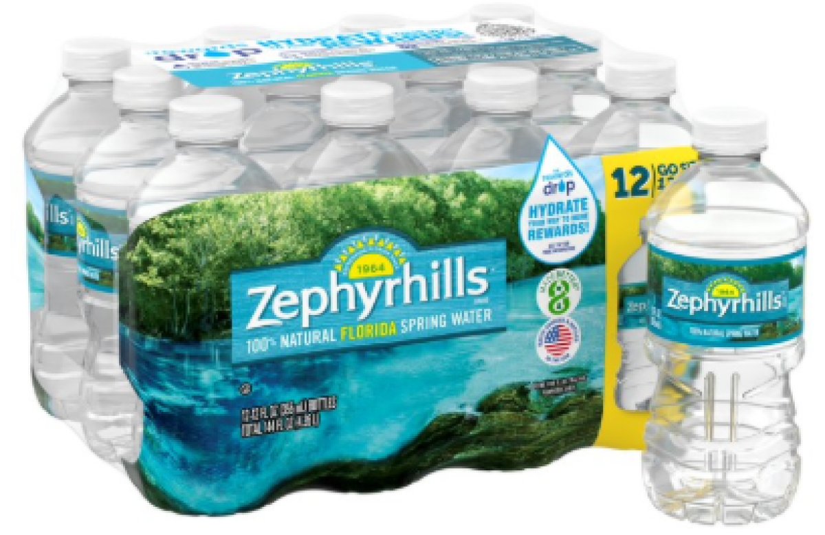 Zephyrhills Florida Spring Water, 12 fl oz, 12-Pack of Plastic Bottles