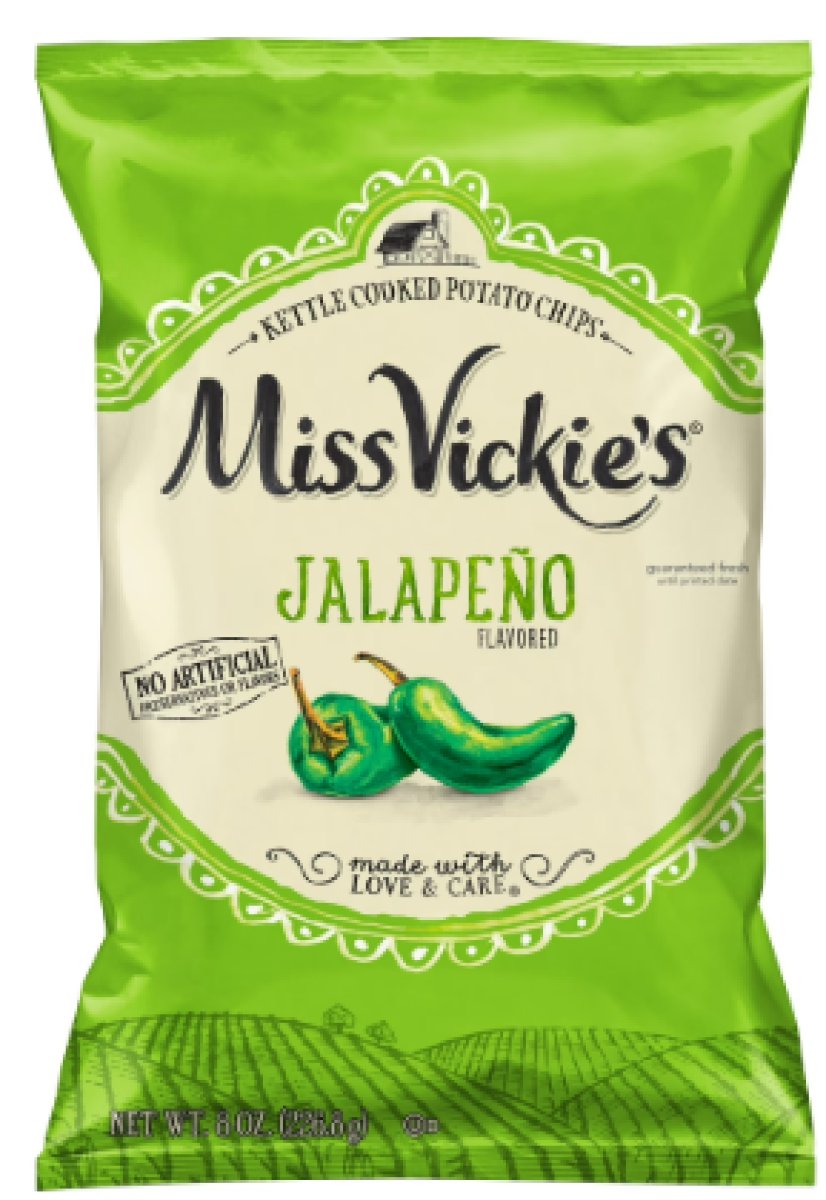 Miss Vickie's Jalapeño Flavored Potato Chips 8.0 oz Bag