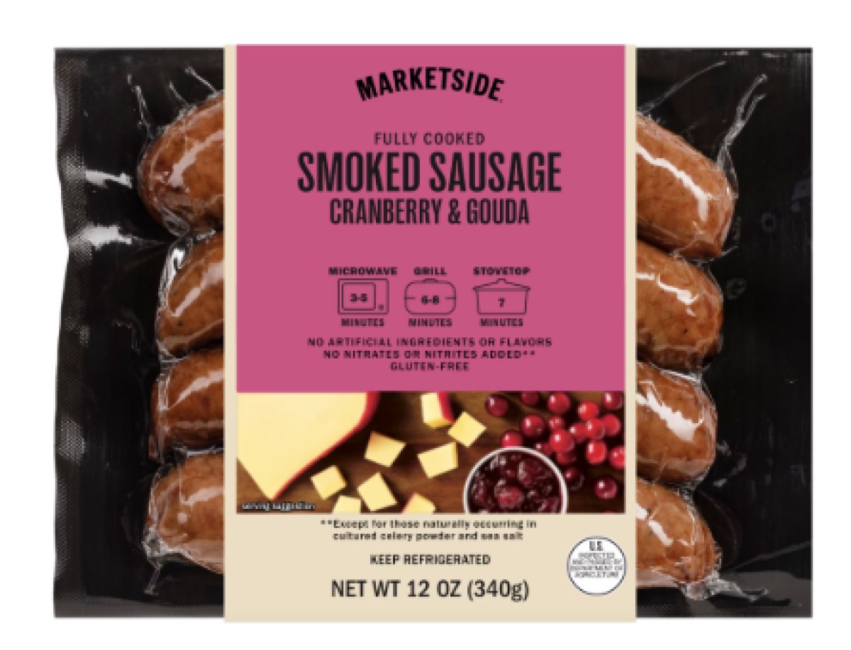 Marketside Refrigerated Cranberry Gouda Smoked Sausage, 12 oz