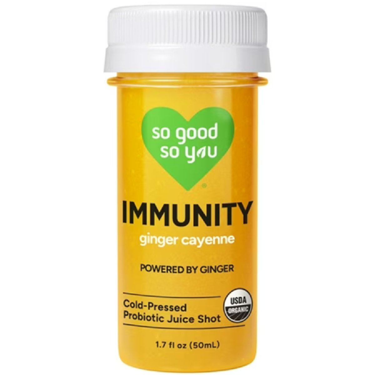 So Good So You Immunity Ginger Cayenne Probiotic Shot