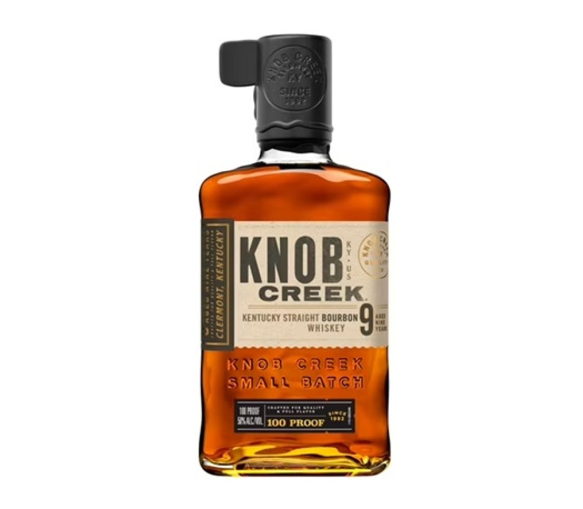 Knob Creek 9 Year Old Small Batch Straight Bourbon, 375ml Bottle, 50% ABV