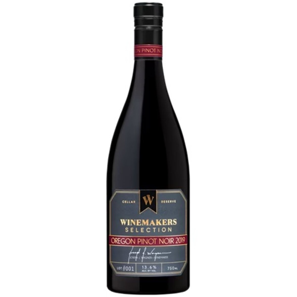 Winemakers Selection Cava Reserva Pinot Noir Oregon Red Wine, 750 ml Bottle, 14% ABV