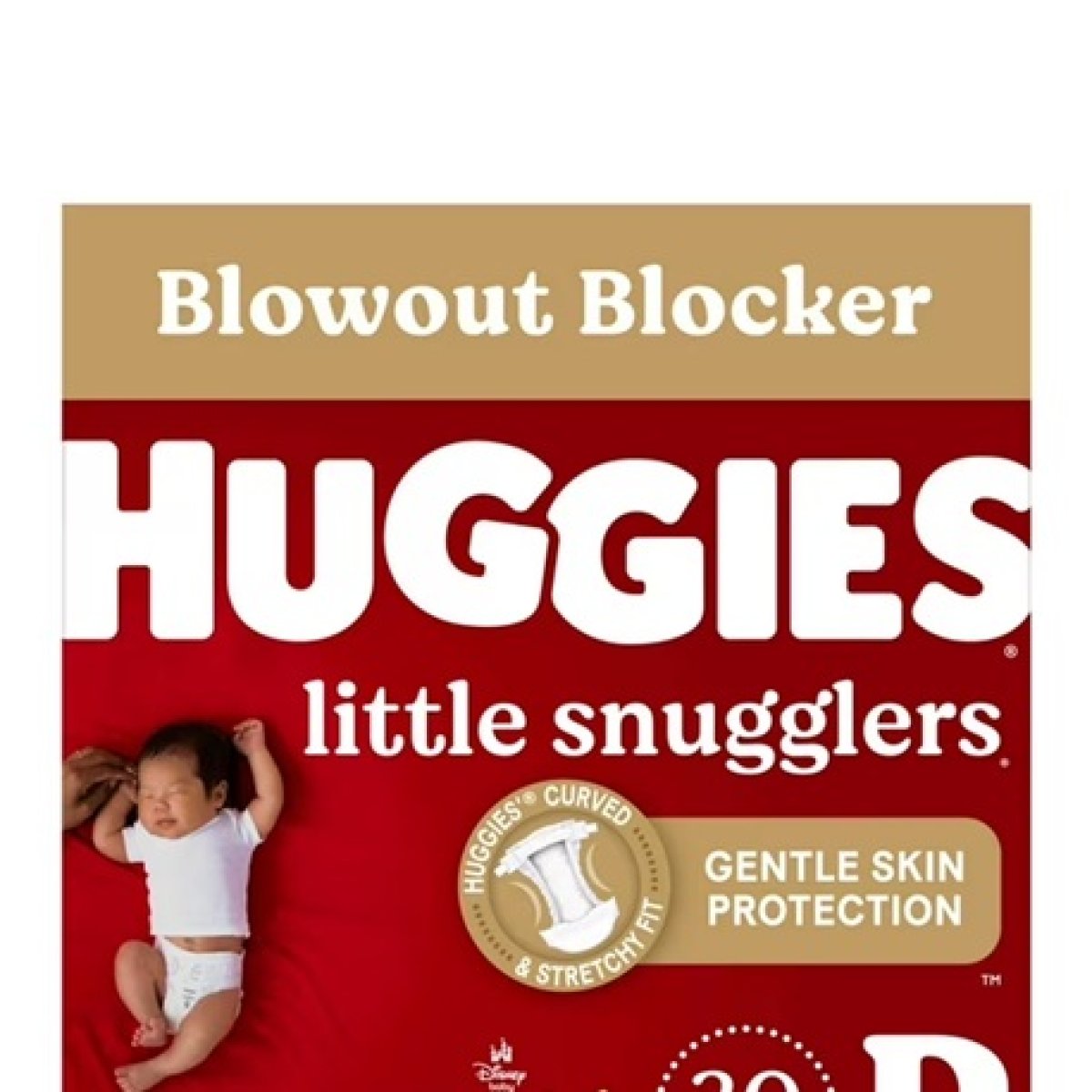 Huggies Little Snugglers Preemie Size Baby Diapers (up to 6 lbs), 30 Count (Select for More)