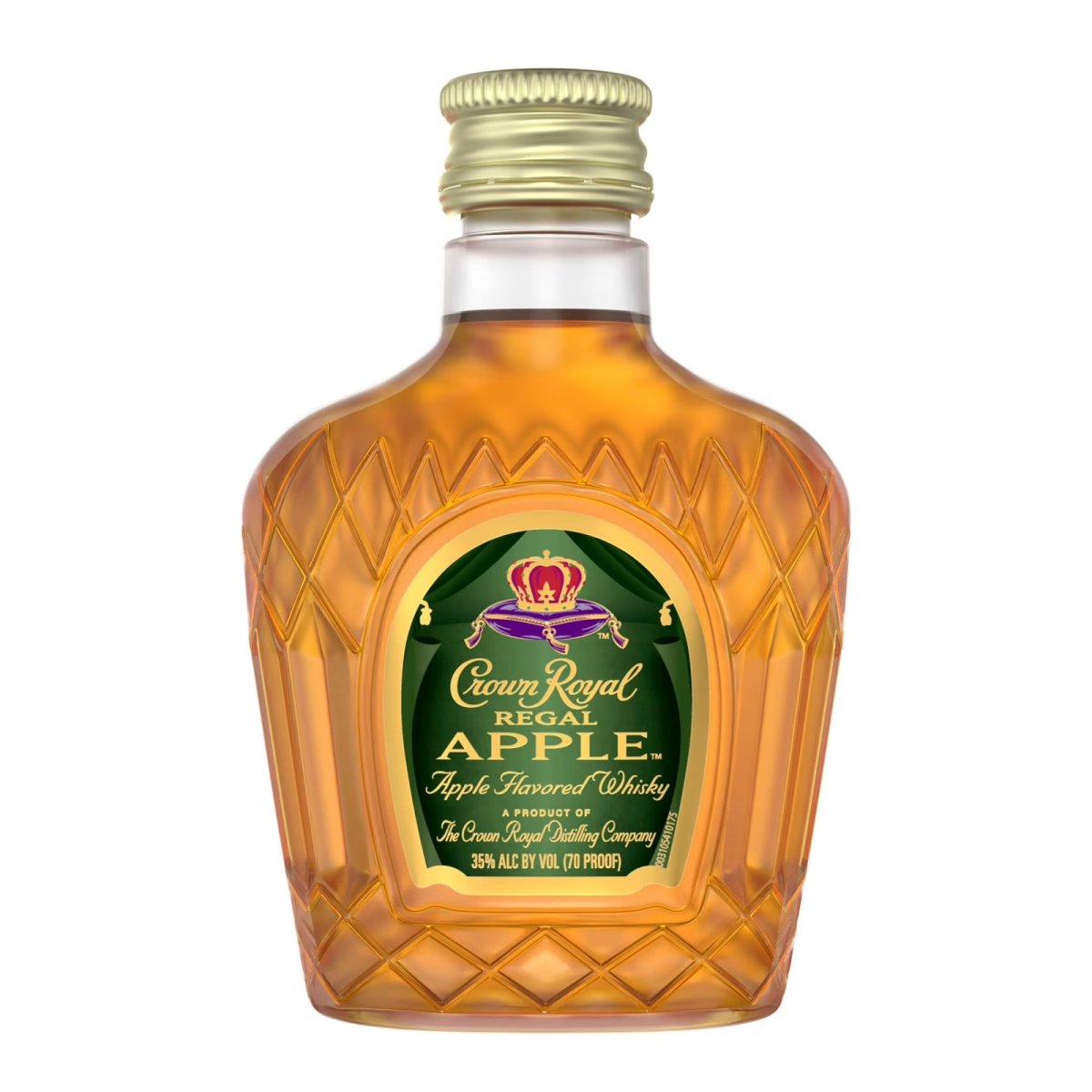 Crown Royal Regal Apple Flavor Whiskey, 50 mL, 35% ABV