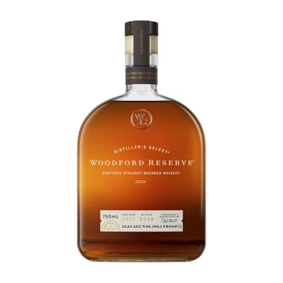 Woodford Reserve Kentucky Straight Bourbon Whiskey 750 mL 90.4 Degrees